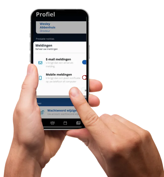 ABBR-App - push meldingen